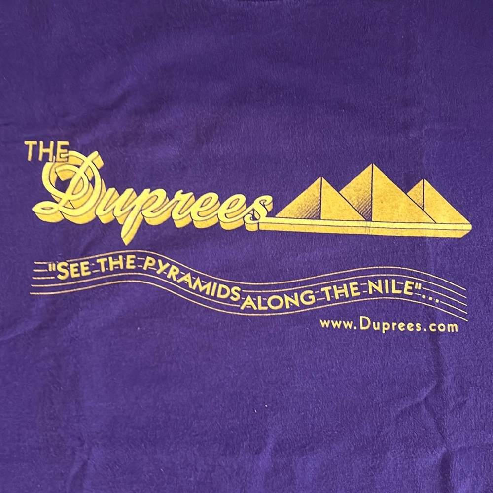 The Duprees “See the Pyramids along the Nile” Tee Shirt
